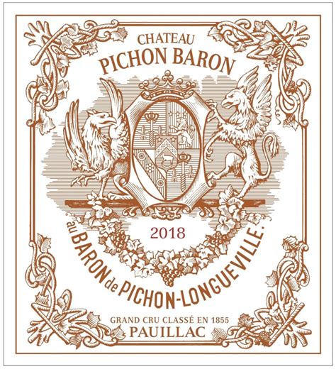 Chateau Pichon Longueville Baron 2018 Wine