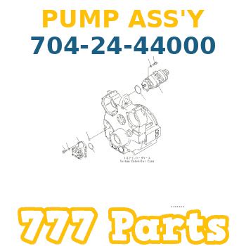 704 24 44000 Komatsu PUMP ASS Y