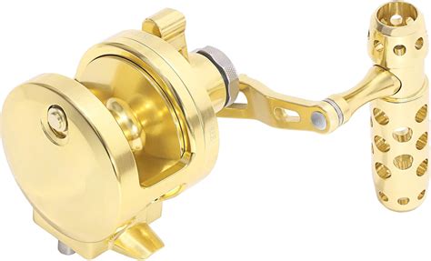 CNC MACHINED JIGGING BIG GAME SALTWATER FISHING REEL TWO SPEED LEVER