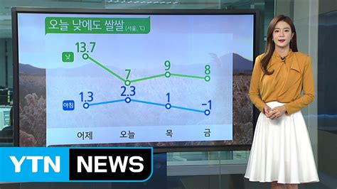 날씨 내륙 맑고 쌀쌀강원 산간 30cm 폭설 Ytn Youtube