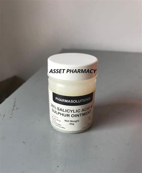 Salicylic Acid Sulphur Ointment G Asset Pharmacy