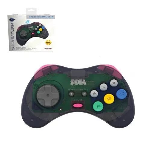 Controle Sega Saturn Oficial Retro Bit Bluetooth C Receptor Entrega