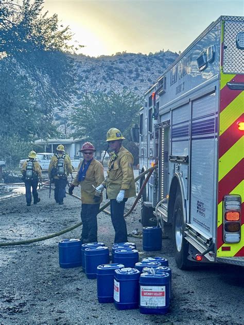 Reeder Incident Structure Fire And Vegetation Fire Kern County Fire