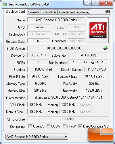 AMD Radeon HD 6950 & 6970 CrossFire Video Card Reviews - Legit ...