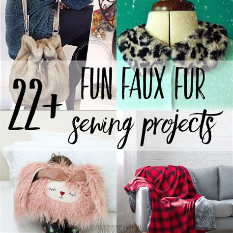 Sewing With Faux Fur Sewing Tutorials And Patterns Swoodson Says