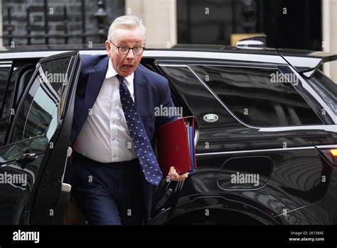 Minister For Levelling Up Housing And Communities Michael Gove