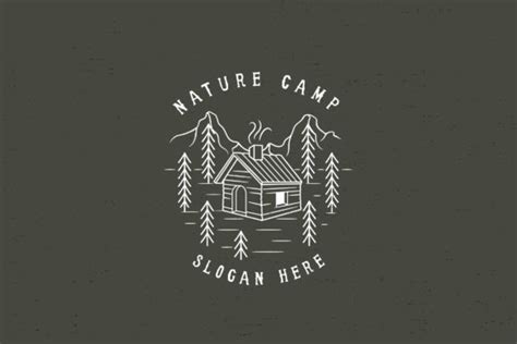 Nature Camp Logo Graphic By Storictype Creative Fabrica