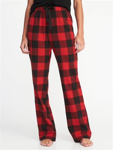 Patterned Flannel Sleep Pants For Women Old Navy Roupas Roupas