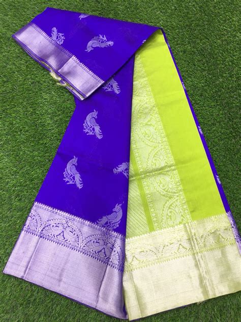 Kuppadam Pattu Sarees With Kanchi Border