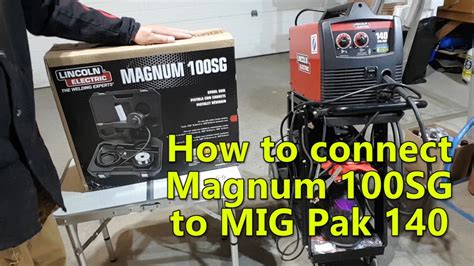 How To Connect Aluminum Spool Gun Magnum Sg To Mig Welder Step By