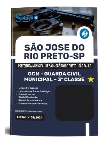 Apostila S O Jos Do Rio Preto Sp Gcm Guarda Civil Municipal