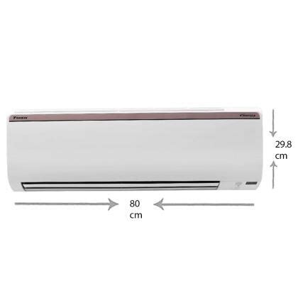 Daikin 1 Ton 4 Star Hot Cold Inverter Split AC FTHT35UV 100 Percent Copper 3D Airflow PM2