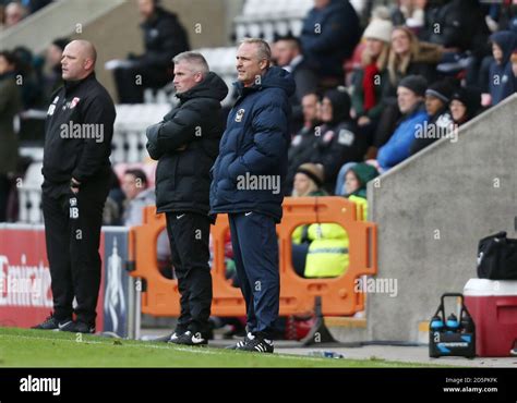 Coventry City's manager Mark Venus Stock Photo - Alamy