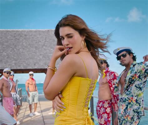 Shehzada Kriti Sanon Gets Temperature Soaring High With Her Hot Avatar Filmfare Middle East