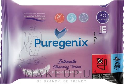 Puregenix Intimate Cleansing Wipes - Влажные салфетки для интимной ...