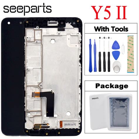 Huawei Y5 II LCD Display Touch Screen For Huawei Y5 II LCD With Frame