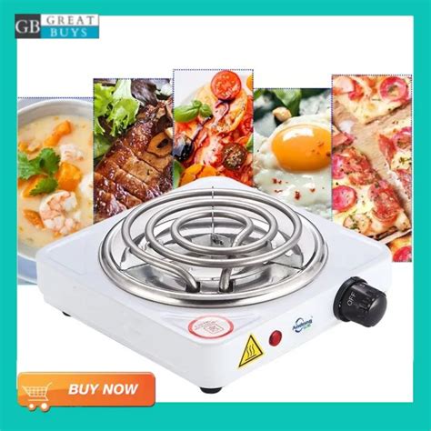 GB Mini Portable Electric Stove Single Burner 1000W Hot Plate Compact And Portable