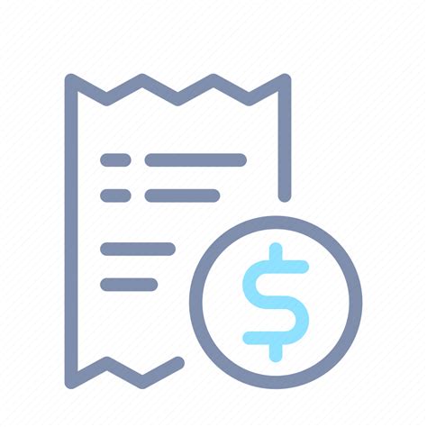 Banking Finance Money Payment Receipt Icon Download On Iconfinder