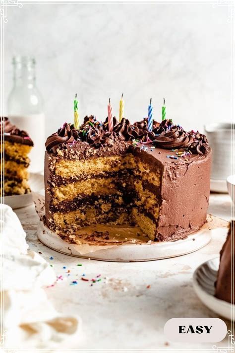 This Vegan Birthday Cake Is Easy To Make And It Tastes Amazing It S