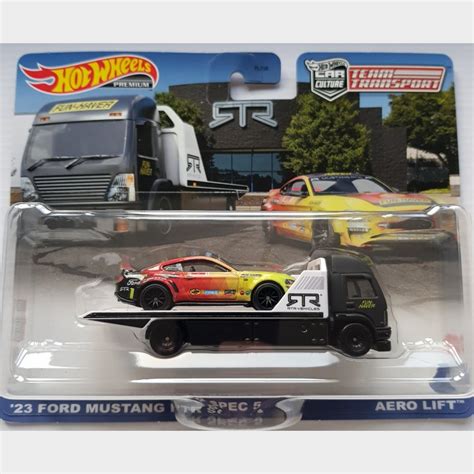 Hot Wheels 50 23 Ford Mustang RTR Spec 5 And Aero Lift