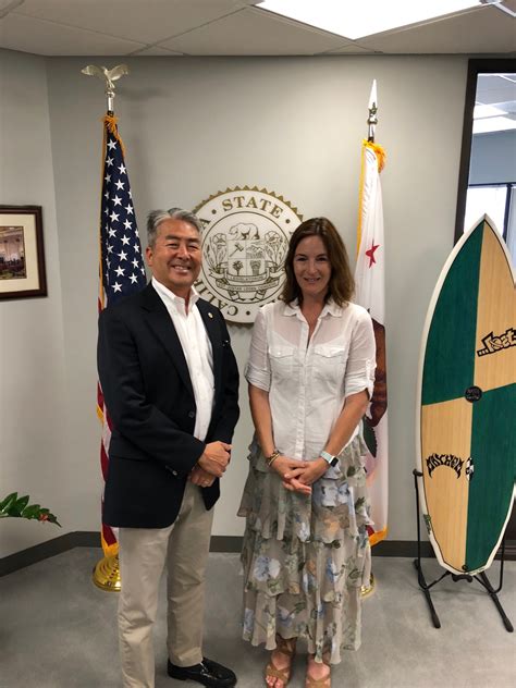 Meeting with Hermosa Beach Education Foundation President, Carol Kluthe