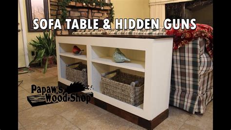 Firearms Concealment Furniture Hidden Gun Storage Bookcase Youtube