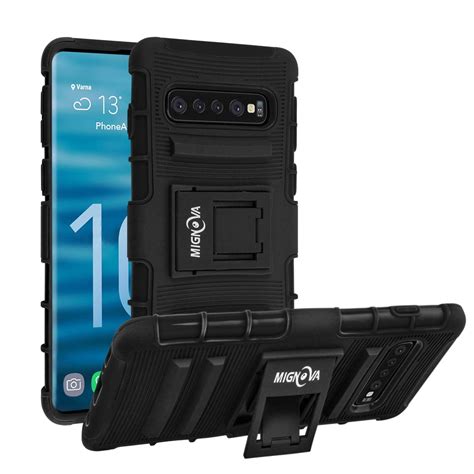 Samsung Galaxy S Case Mignova Rugged Plastic Heavy Armor Holster