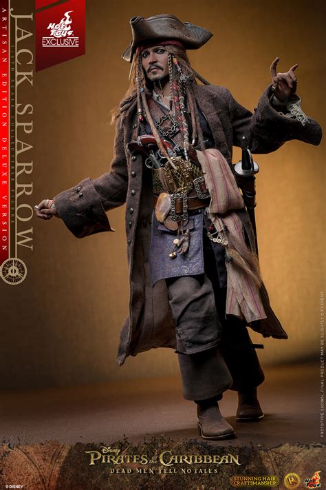 Hot Toys DX ARTISAN EDITION加勒比海盜神鬼奇航死無對證傑克史派羅Jack Sparrow 比例收藏級人偶