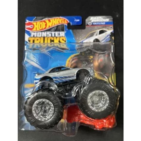 Hot Wheels Fast And Furious Nissan Skyline R34 Monster Truck Shopee Malaysia