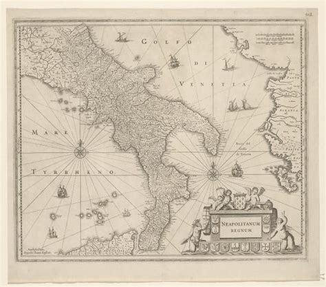 Map of the Kingdom of Naples free public domain image | Look and Learn