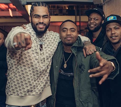 Dave East Nas Daveeast Rapper Tattoos Gucci Nas Champion