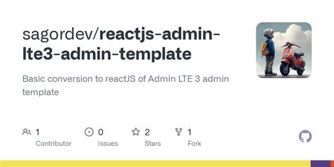 GitHub Sagordev Reactjs Admin Lte3 Admin Template Basic Conversion