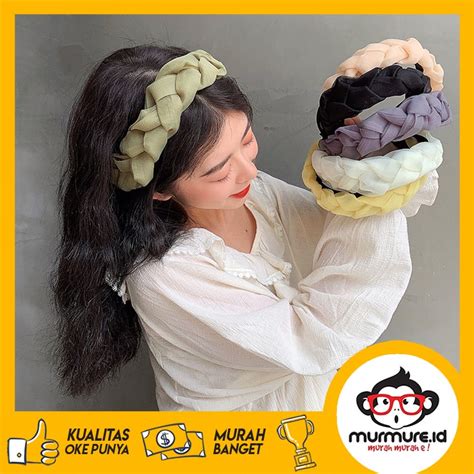 Jual MURMURE ID BANDO KEPANG BANDANA SCRUNCHIE ALA KOREA KOREAN