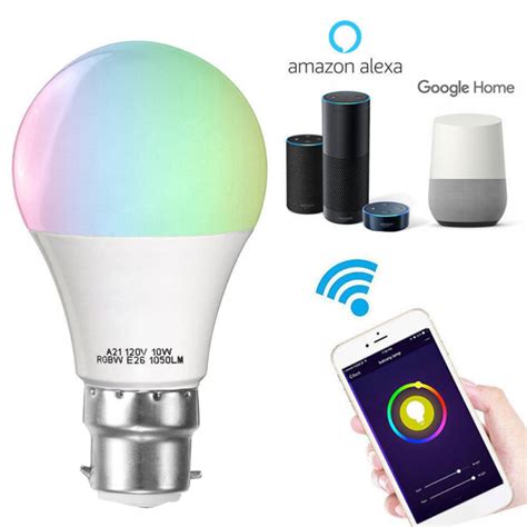 Buy Wifi Smart Dimmable Led Bulb Multicolor B W Techaccess Shop