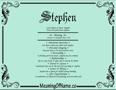 Stephen Meaning Of Name