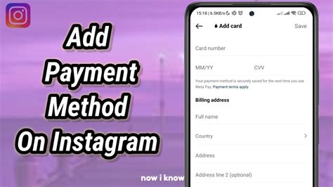 How To Add Payment Method On Instagram 2024 YouTube