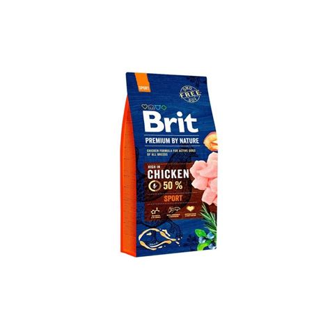 Brit Premium By Nature Sport 15 kilos - PETUPET