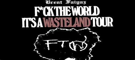 Brent Faiyaz Announces Fck The World Its A Wasteland” Tour