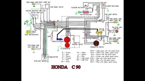 Honda C50 6v Wiring Diagram