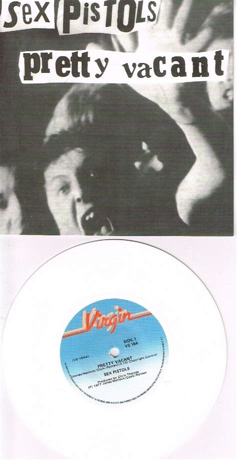 SEX PISTOLS PRETTY VACANT NEW ZEALAND WHITE VINYL REPRO 7 SINGLE EBay