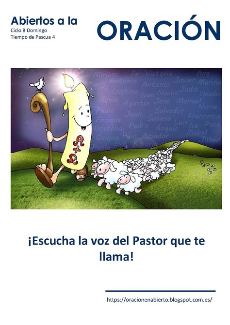 Oración en Abierto Ciclo B Tiempo de Pascua BPAS04 Escucha la voz