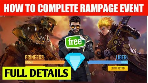 How To Complete Rampage Event In Free Fire Free Fire Rampage Event