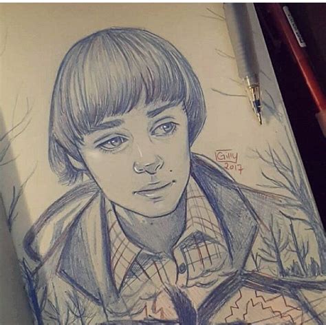 Noah Schnapp Will Byers Stranger Things Art Stranger Things Easy