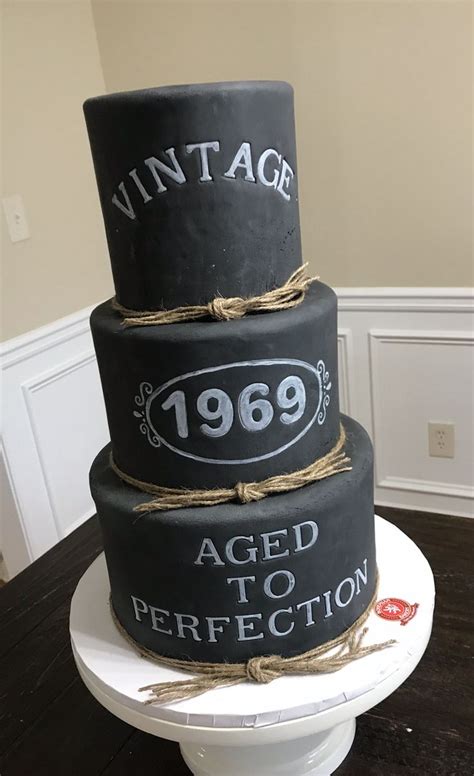 Aged To Perfection Birthday Cake 60th Birthday Cake For Men Birthday