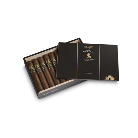 Davidoff Winston Churchill The Late Hour Toro 6x54 Box Of 20 Free