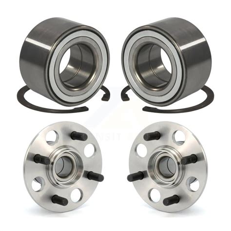 Amazon Kugel Front Rear Wheel Bearing And Hub Assembly Kit