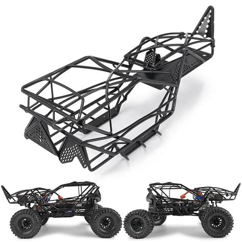 1 Set Full Tube Frame Metal Chassis Body Roll Cage For 1 10 Trx 4 Rc