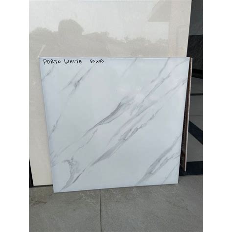 Jual Keramik Lantai X Porto White Glossy Uno Kw Export