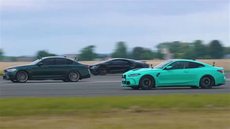 Bugatti Chiron Super Sport Battles Hp Bmw M M In Close Drag Race