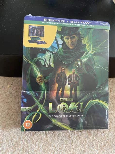 Loki Season 2 4k Steelbook Uk Version With Blu Ray New And Sealed £50